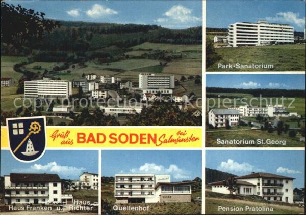 Bad Soden-Salmuenster Sanatorium Sankt Georg Park Sanatorium