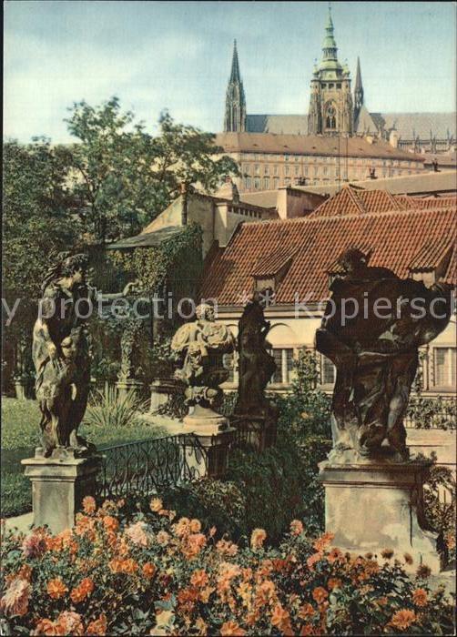 Praha Prahy Prague Garten Vrtbovska