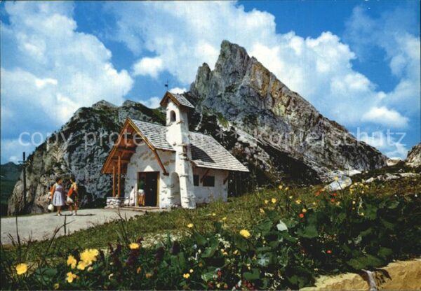Falzaregopass Die kleine Kirche