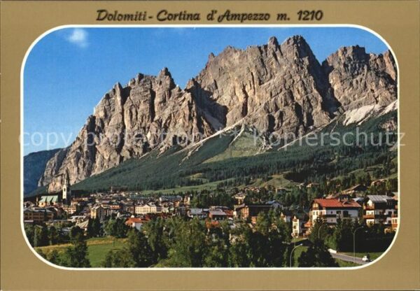 Cortina d Ampezzo Gesamtansicht
