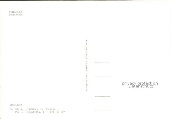 Firenze Florenz Gesamtansicht – Bild 2