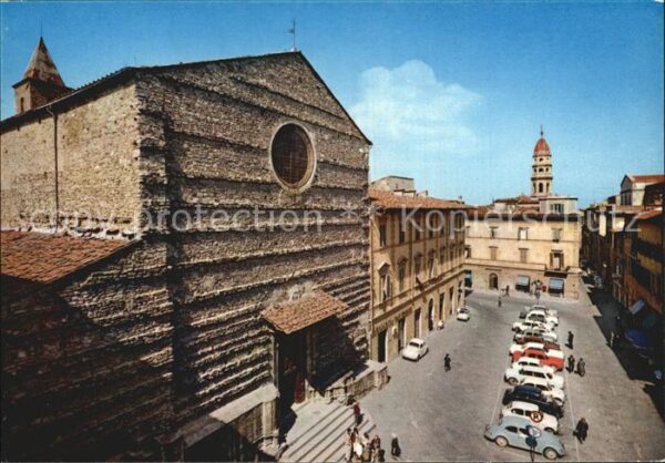 Arezzo Sankt Franziskus Platz