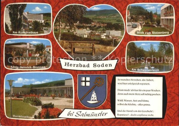 Bad Soden-Salmuenster Kurmittelhaus König Heinrich Brunnen Sc