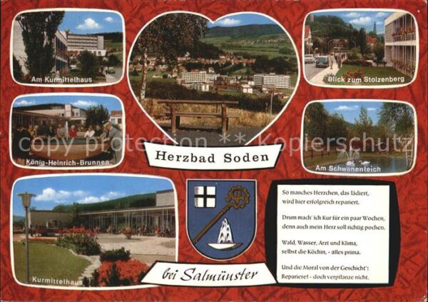 Bad Soden-Salmuenster Kurmittelhaus König Heinrich Brunnen  S