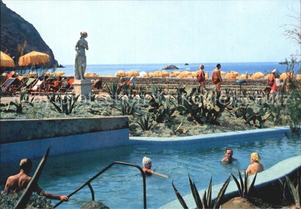 Forio d Ischia Schwimmen im Poseidon Garten