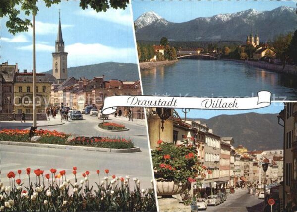 Villach Kaernten Stadtansichten