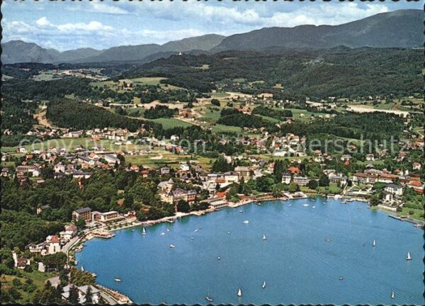 Velden Woerthersee Fliegeraufnahme mit Döbratsch und Gerli