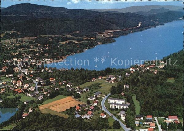 Velden Woerthersee Fliegeraufnahme