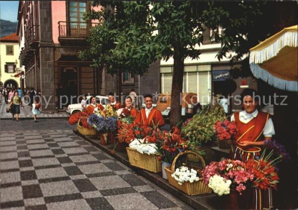 Madeira Portugal Blumenfrauen