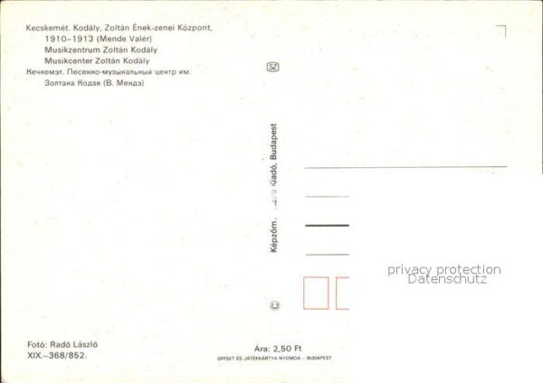 Kecskemet Musikcenter Zoltan Kodaly – Bild 2