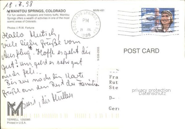 Manitou Springs Eisenbahn – Bild 2