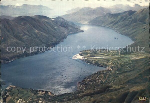 Lago Maggiore Fliegeraufnahme