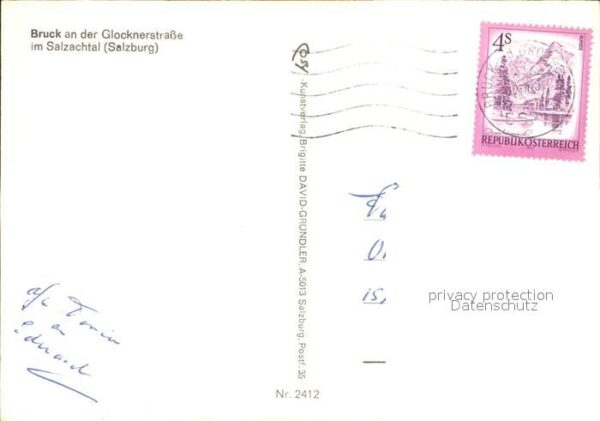 Bruck Grossglocknerstrasse Landes-Landwirtschaftsschule Bruck – Bild 2