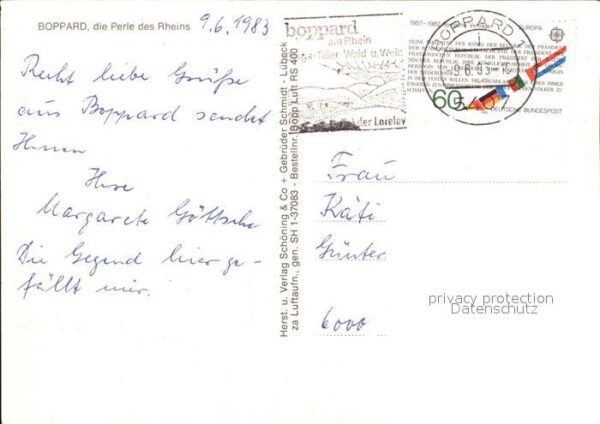 Boppard Rhein Fliegeraufnahme – Bild 2