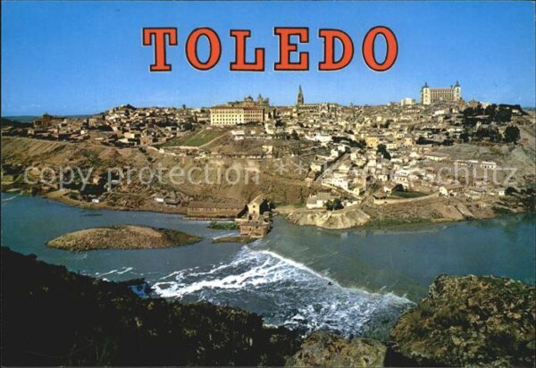 Toledo Castilla-La Mancha Gesamtansicht