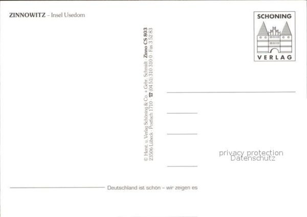 Zinnowitz Ostseebad Fliegeraufnahme – Bild 2