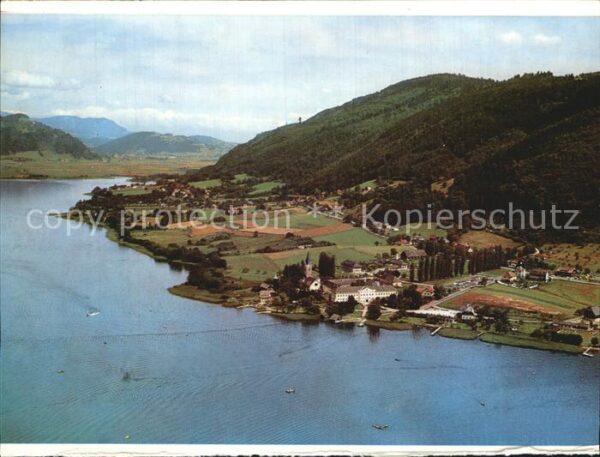 Ossiach Fliegeraufnahme