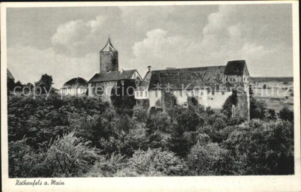 Rothenfels Unterfranken Kirchenpartie