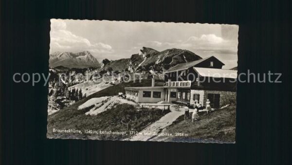 Brauneck-Gipfelhaus Latschenkopf Zugspitze