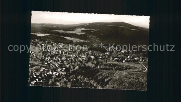 Braunlage Fliegeraufnahme mit Wurmberg