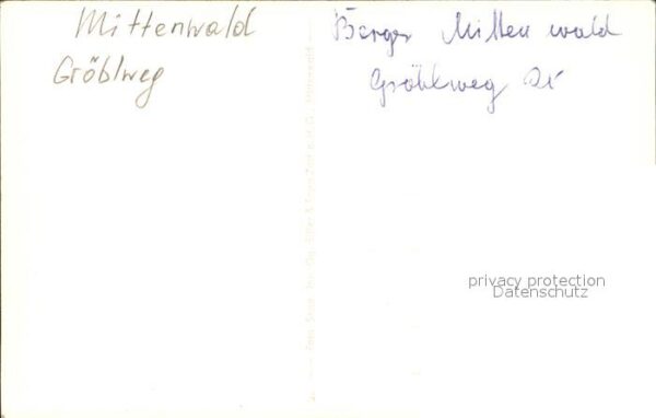 Mittenwald Bayern Gröblweg Wohnhaus – Bild 2
