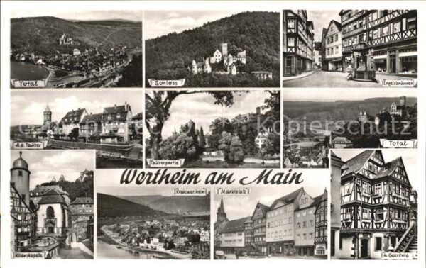 Wertheim Main Schloss Fachwerk