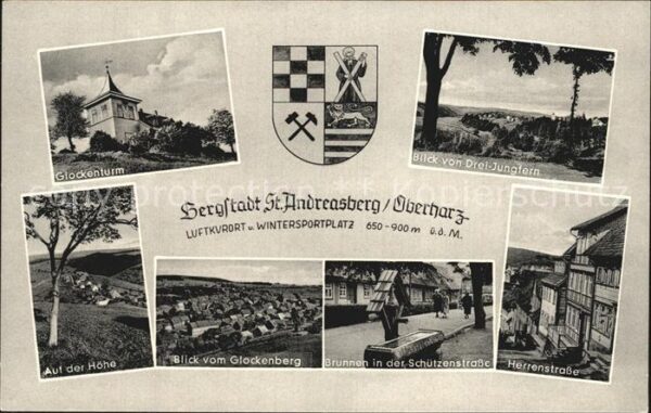 St Andreasberg Harz Glockenturm Schützenstrasse Herrenstras