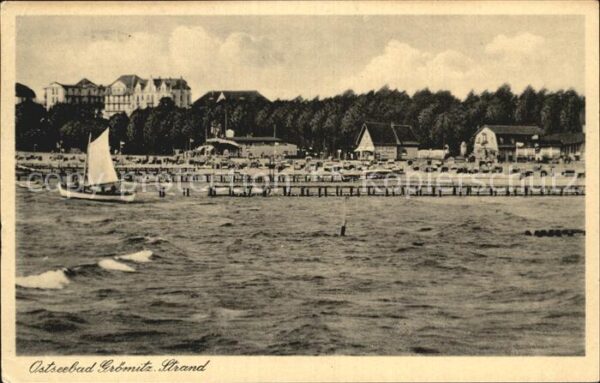 Groemitz Ostseebad Strand Seebrücken