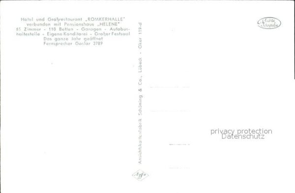 Romkerhalle Okertal Villa-Helen Wasserfall Hotel-Ro – Bild 2