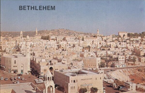 Bethlehem Yerushalayim Fliegeraufnahme