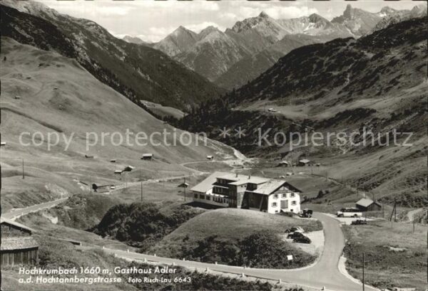 Hochkrumbach Gasthaus Adler Hochtannenbergstrasse
