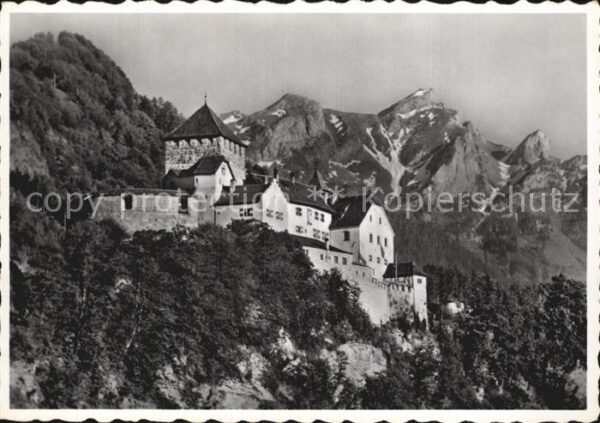 Vaduz Schloss Fürsentum Lichtenstein