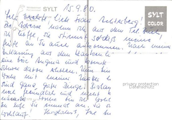 Keitum Sylt Wohnhäuser mit Schilfdach – Bild 2