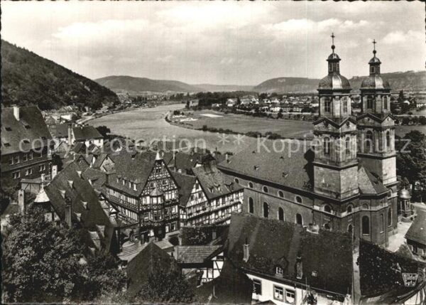 Miltenberg Main Marktplatz Kirche Main