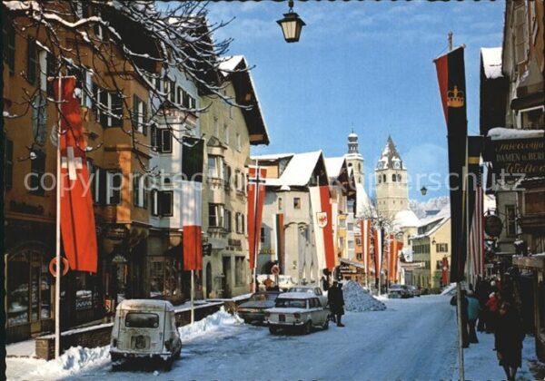 Kitzbuehel Tirol Ortspartie