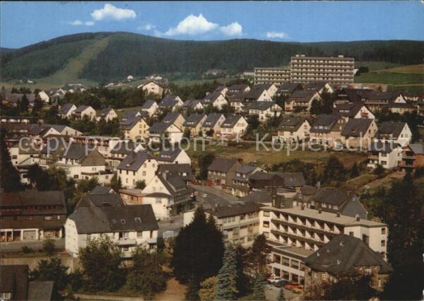 Willingen Sauerland Fliegeraufnahme