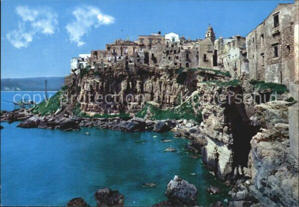 Gargano Vieste Steilküste