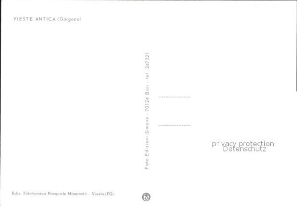 Gargano Vieste antica – Bild 2