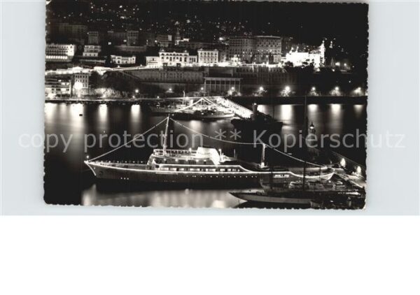 Monaco Monte Carlos Fete du nuit au Port