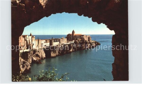 Vieste Foggia Altstadt Steilküste