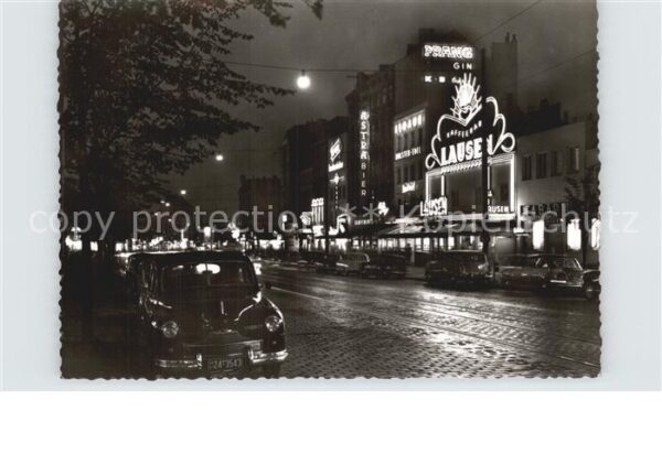 Hamburg St. Pauli Reeperbahn