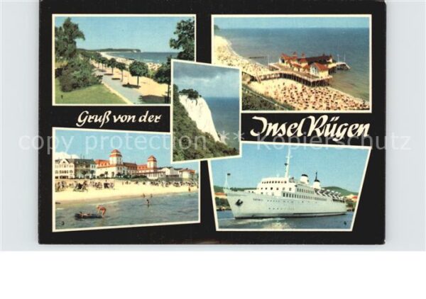 Insel Ruegen G?hren Sellin Seebr?cke Binz K?nigsstuh