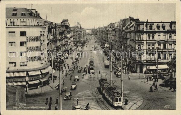 Strassenbahn Köln Hohenzollernring