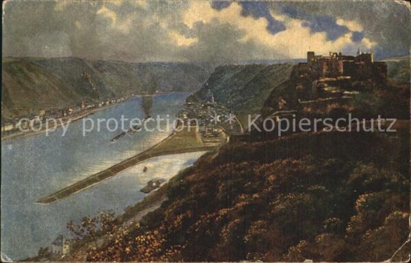 Hoffmann Heinrich Ruine Rheinfels St. Goar St. Goarshause
