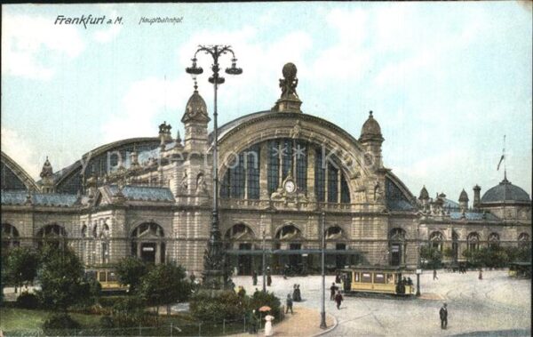 Strassenbahn Frankfurt am Main Hauptbahnhof