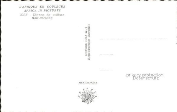 Friseur Coiffeur Barber Typen Afrika Coiffure – Bild 2