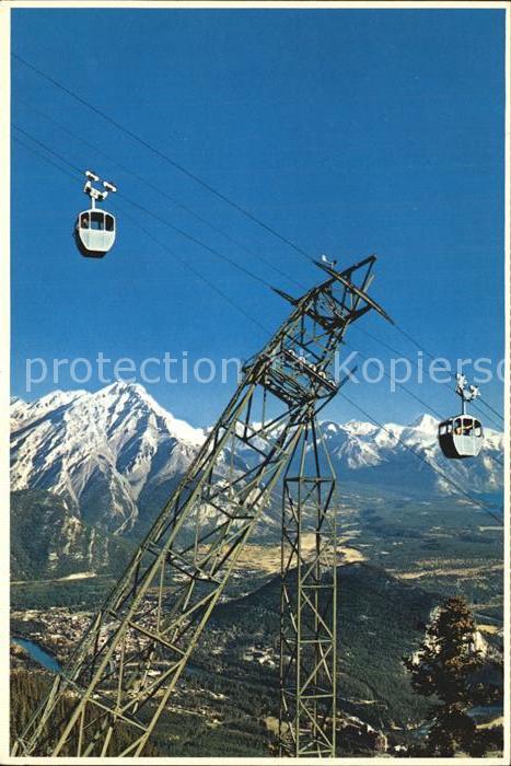 Seilbahn Sulphur Mountain Gondola Lift Canada