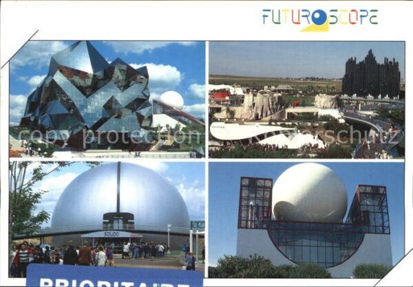 Vergnuegungspark Futuroscope Jaunay-Clan Kinemax Pavillo