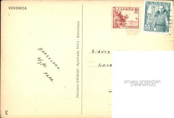 Stierkampf Künstlerkarte – Bild 2