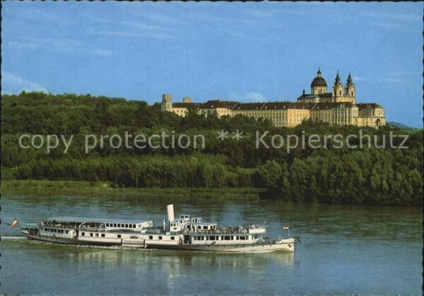 Dampfer Seitenrad Stift Melk